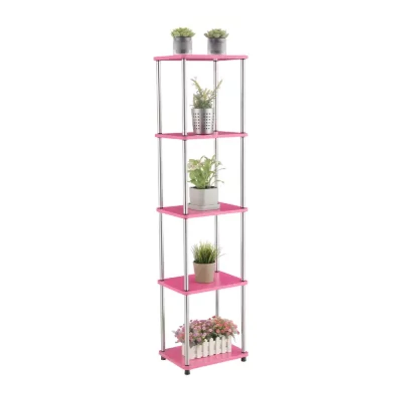 Desing2go 4-Shelf Standard Bookshelf
