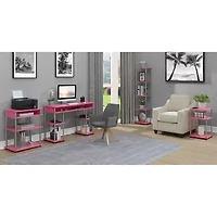 Desing2go 4-Shelf Standard Bookshelf
