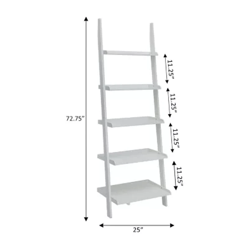 French Country Bookshelf Ladder
