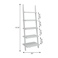 French Country Bookshelf Ladder