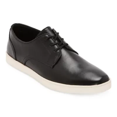 J. Ferrar Fleet Mens Round Closed Toe Oxford Shoes