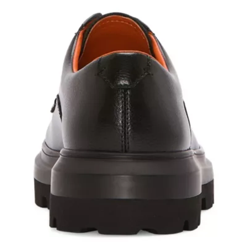 J. Ferrar Hopkins Mens Round Closed Toe Oxford Shoes