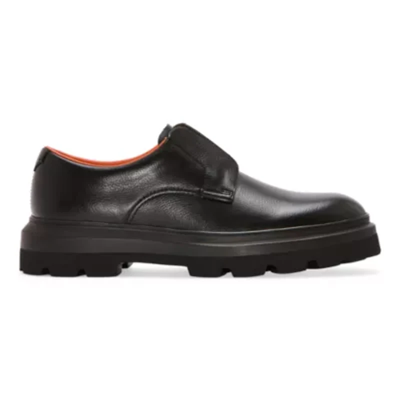 J. Ferrar Hopkins Mens Round Closed Toe Oxford Shoes