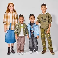 Thereabouts Pull-On Little & Big Kid Boys Straight Cargo Pant