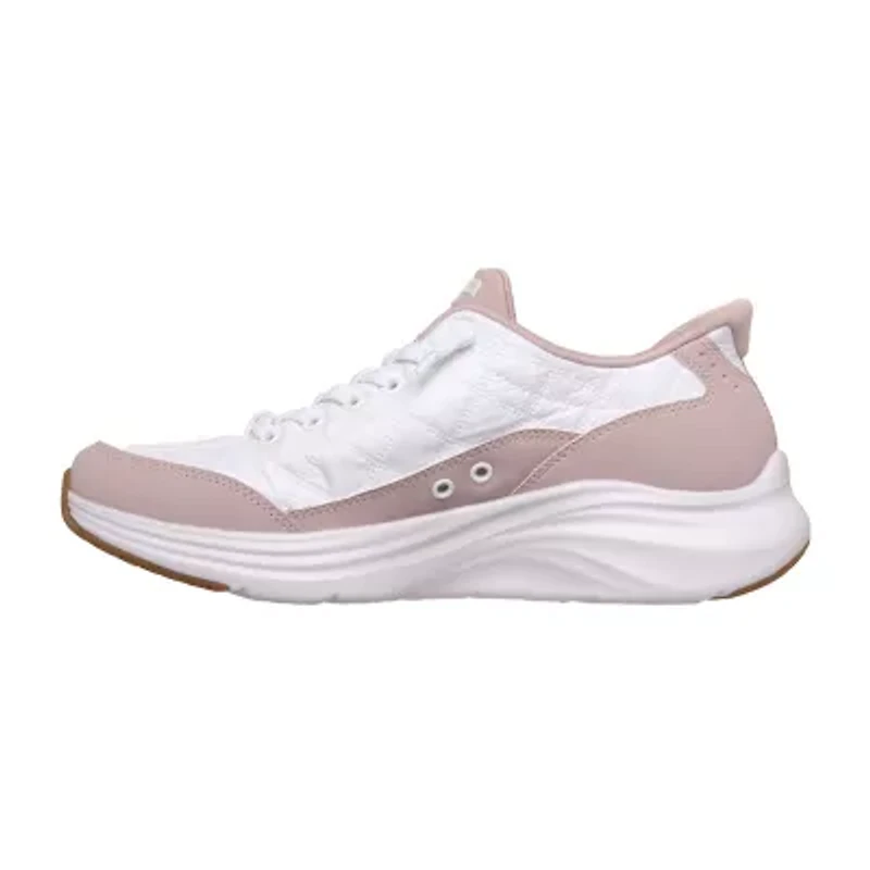 Skechers Hands Free Slip-Ins Contour Foam Cozy Womens Almond Closed Toe Slip-On Shoe-Wide Width