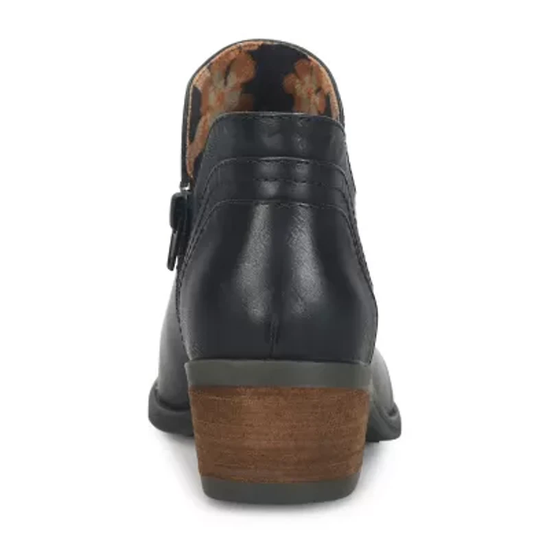 BOC by Born Womens Lena Stacked Heel Booties