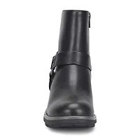 BOC by Born Womens Shai Block Heel Motorcycle Boots