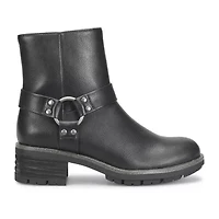 BOC by Born Womens Shai Block Heel Motorcycle Boots