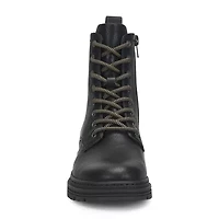 BOC by Born Womens Lauper Flat Heel Lace Up Boots