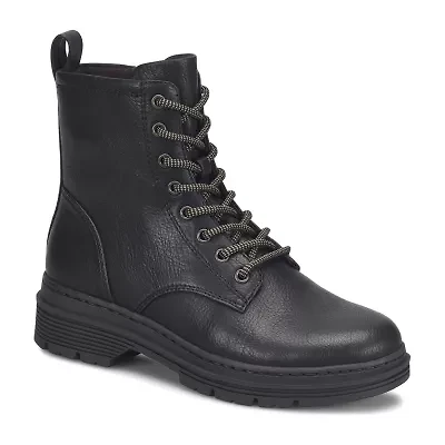 BOC by Born Womens Lauper Flat Heel Lace Up Boots