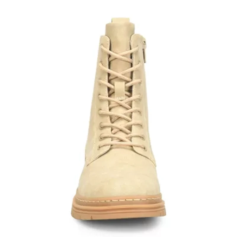 BOC by Born Womens Lauper Flat Heel Lace Up Boots