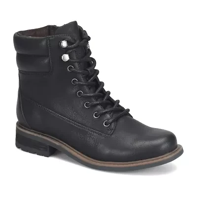 BOC by Born Womens Cassidy Flat Heel Lace Up Boots