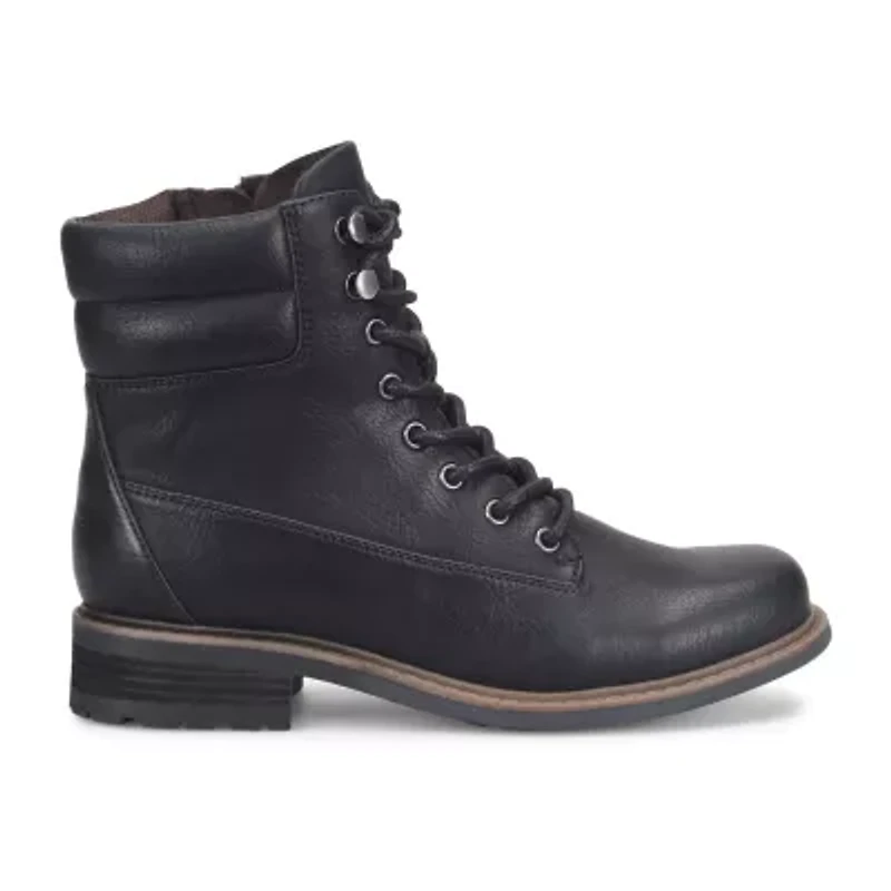 BOC by Born Womens Cassidy Flat Heel Lace Up Boots