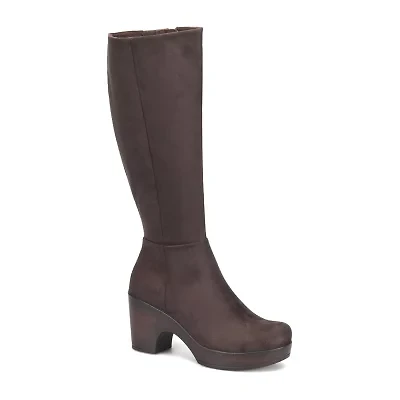 BOC by Born Womens Brogan Chunky Heel Dress Boots