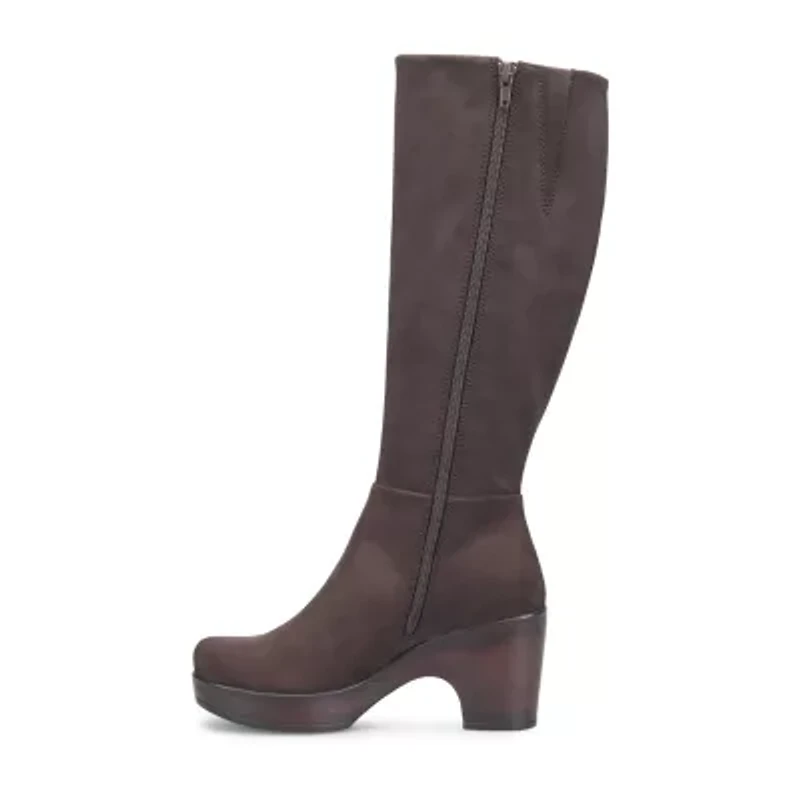 BOC by Born Womens Brogan Chunky Heel Dress Boots