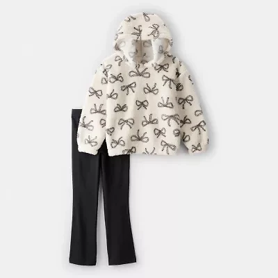 Carter's Bow Little & Big Kid Girls 2-pc. Pant Set