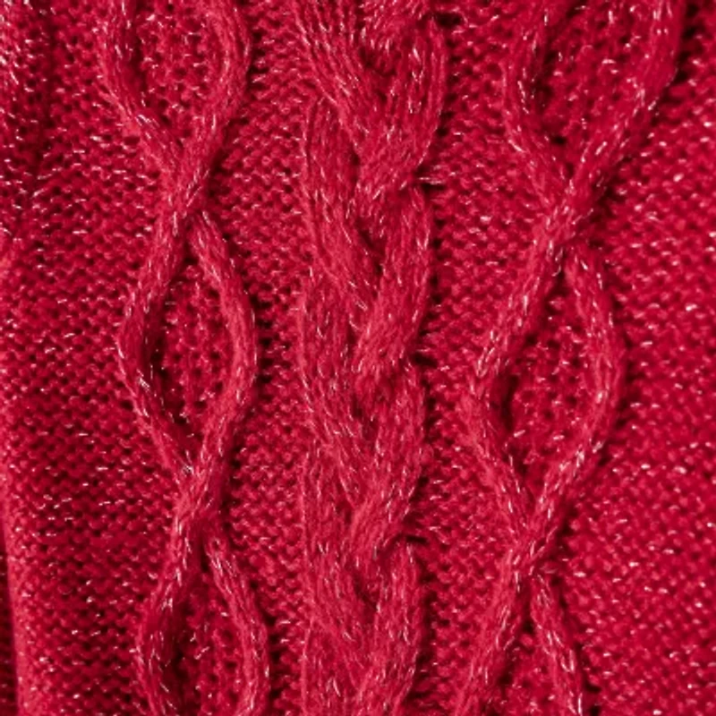 Carter's Toddler Girls Round Neck Long Sleeve Pullover Sweater