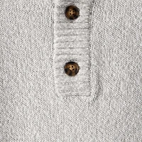 Carter's Little & Big Kid Boys Mock Neck Long Sleeve Pullover Sweater