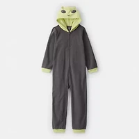Carter's Alien Little & Big Kid Boys Fleece Hooded Long Sleeve One Piece Pajama