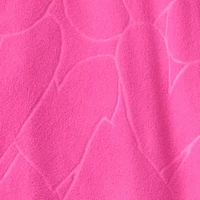 Carter's Little & Big Kid Girls Fleece Crew Neck Long Sleeve Footed Pajamas