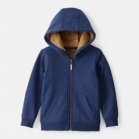 Carter's Toddler Boys Hooded Fleece Long Sleeve Sweatshirt