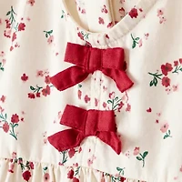 Carter's Toddler Girls V Neck Long Sleeve Peasant Top