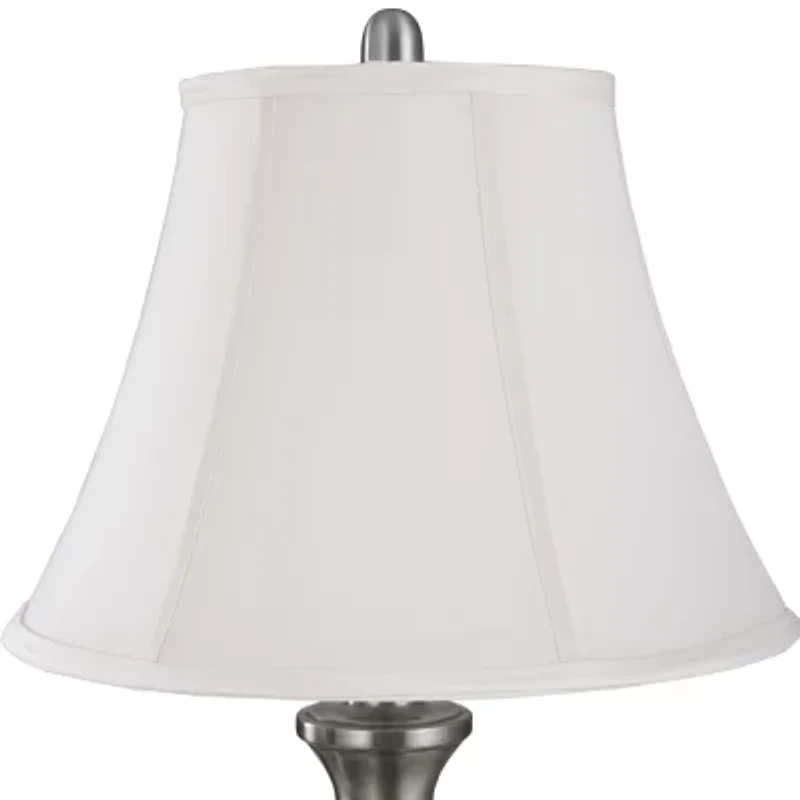 Stylecraft 15" W Steels - Set Of 2 Metal Table Lamp