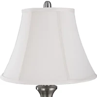 Stylecraft 15" W Steels - Set Of 2 Metal Table Lamp