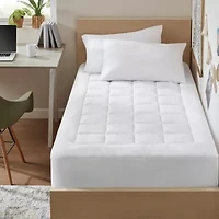 Madison Park Cloud Soft Plush Waterproof Quilted Mattress Pad