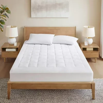 Madison Park Cloud Soft Plush Waterproof Quilted Mattress Pad