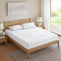 Madison Park Cloud Soft Plush Waterproof Quilted Mattress Pad
