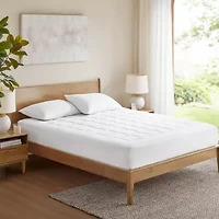 Madison Park Cloud Soft Plush Waterproof Quilted Mattress Pad
