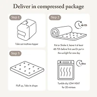 Madison Park Cloud Soft Plush Waterproof Quilted Mattress Pad