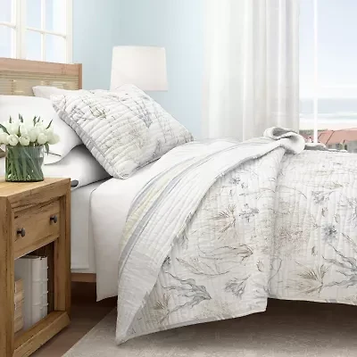 Linery Coastal Reversible Quilt Set