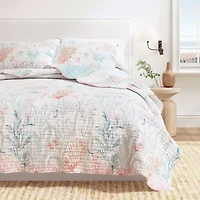 Linery Coastal Reversible Quilt Set