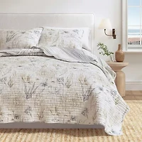 Linery Coastal Reversible Quilt Set