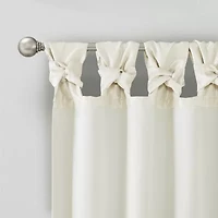 Madison Park Natalie Twist Tab Tab Top Light-Filtering Set of 2 Curtain Panel