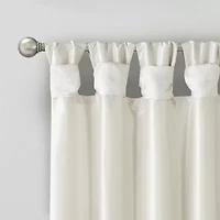 Madison Park Natalie Twist Tab Tab Top Light-Filtering Set of 2 Curtain Panel