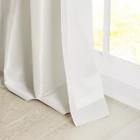 Madison Park Natalie Twist Tab Tab Top Light-Filtering Set of 2 Curtain Panel