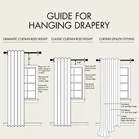 Madison Park Karien Sound Blocking Rod Pocket Back Tab 100% Blackout Set of 2 Curtain Panel