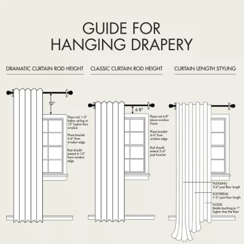 Madison Park Karien Sound Blocking Rod Pocket Back Tab 100% Blackout Set of 2 Curtain Panel