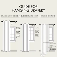 Madison Park Karien Sound Blocking Rod Pocket Back Tab 100% Blackout Set of 2 Curtain Panel