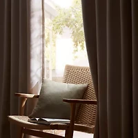 Madison Park Karien Sound Blocking Rod Pocket Back Tab 100% Blackout Set of 2 Curtain Panel