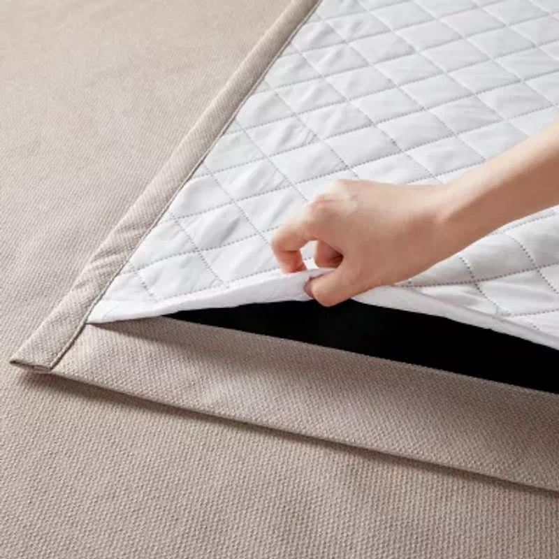 Madison Park Karien Sound Blocking Rod Pocket Back Tab 100% Blackout Set of 2 Curtain Panel