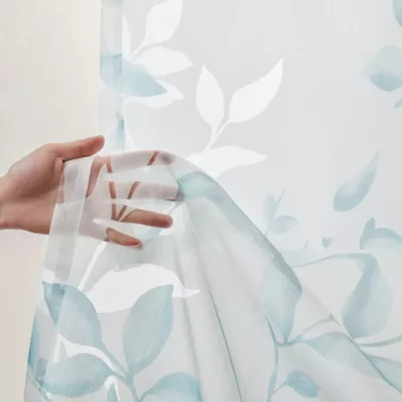 Madison Park Vera Grommet Top Sheer Single Curtain Panel