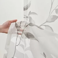 Madison Park Vera Grommet Top Sheer Single Curtain Panel