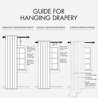 Madison Park Vera Grommet Top Sheer Single Curtain Panel