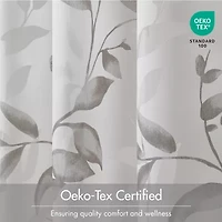 Madison Park Vera Grommet Top Sheer Single Curtain Panel