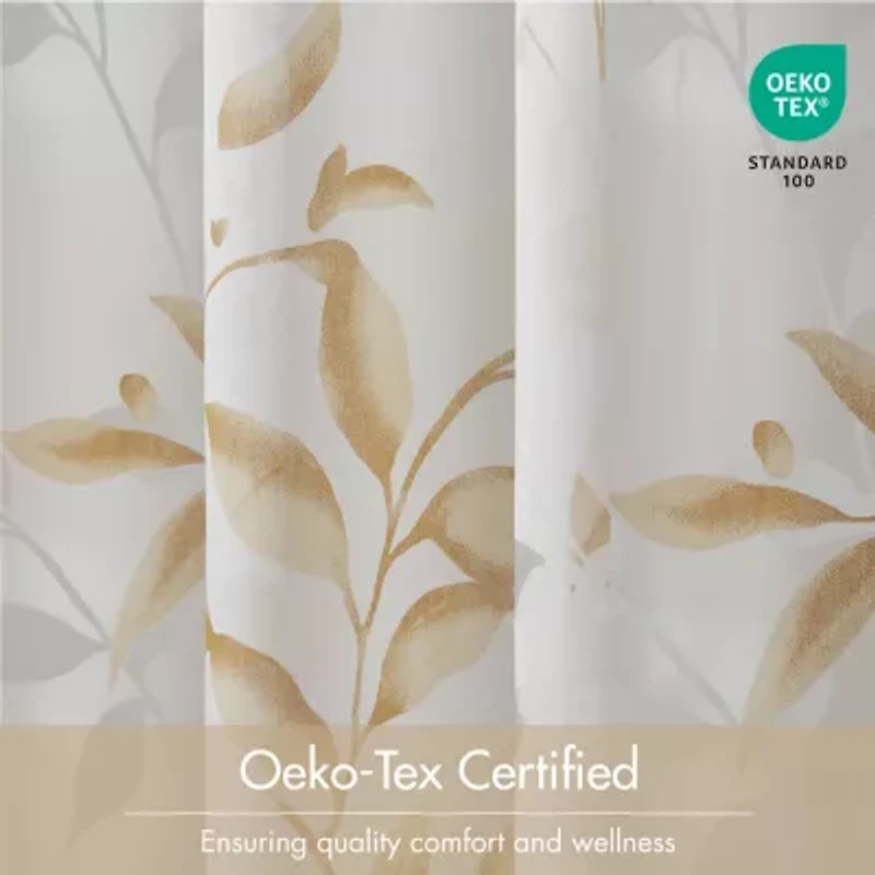 Madison Park Vera Grommet Top Sheer Single Curtain Panel