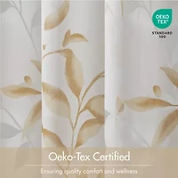 Madison Park Vera Grommet Top Sheer Single Curtain Panel